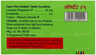 Lostat 25Mg Tablet 15